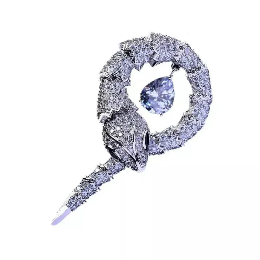 VQ Snake Brooch - Picture 4 of 10